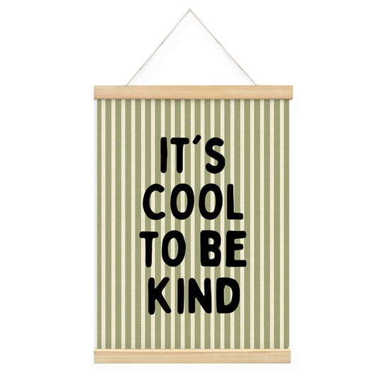 STHTTSW Kids Room Decor,Sage Green Classroom Wall Decor,It's Cool to Be Kind Banner,Baby Nursery Decor Wall Hanging Flag for Bedroom Playroom Classroom Kids Rroom 12x16 Inch