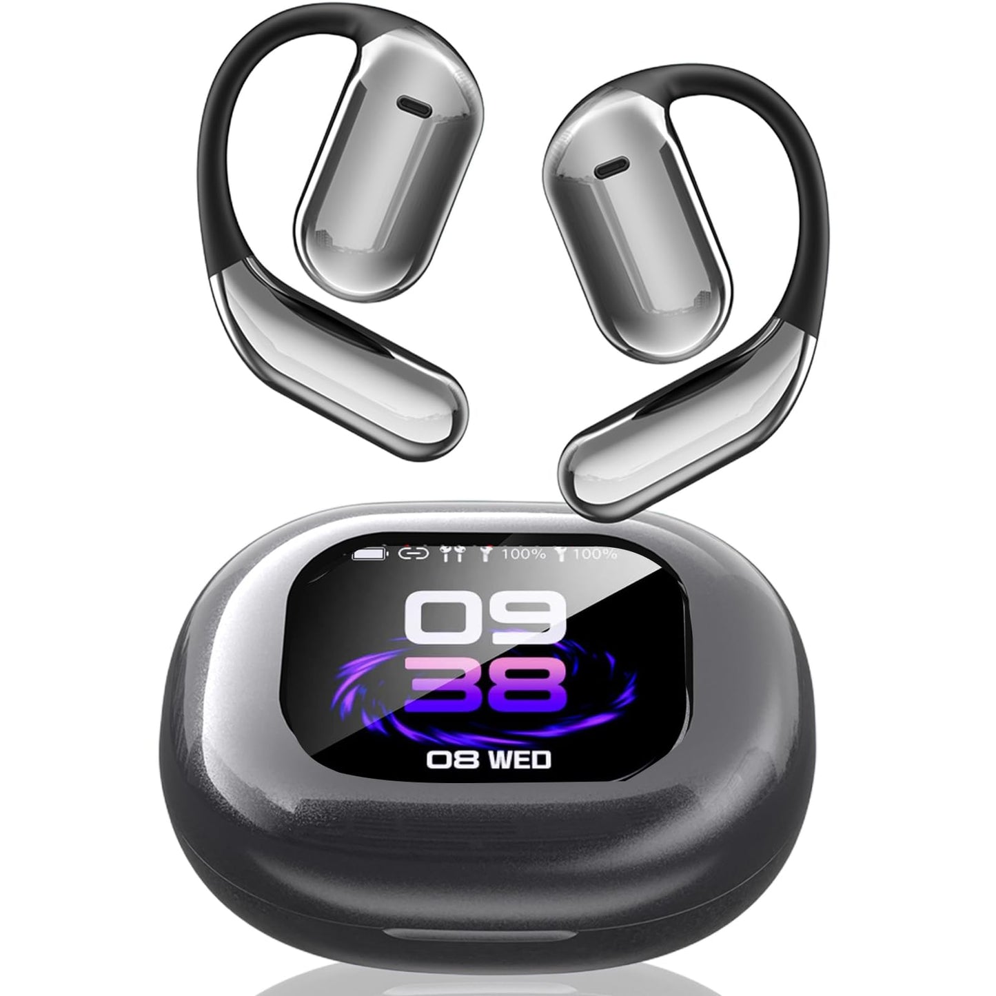 AI Language Translator Earbuds Translation Headphones Real Time 144 Languages Translating Earphones with 8 Accent Offline,Compatible with iOS & Android for Travel/Business/Learning