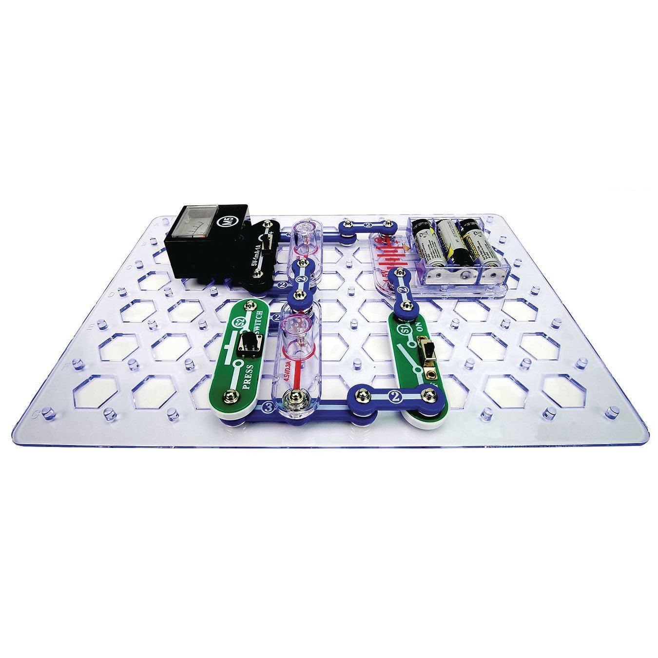 Snap Circuits STEM Electronics Discovery Kit | Explore Magnetism & Electronics | Ages 8+ | 85+ Hands-On Projects