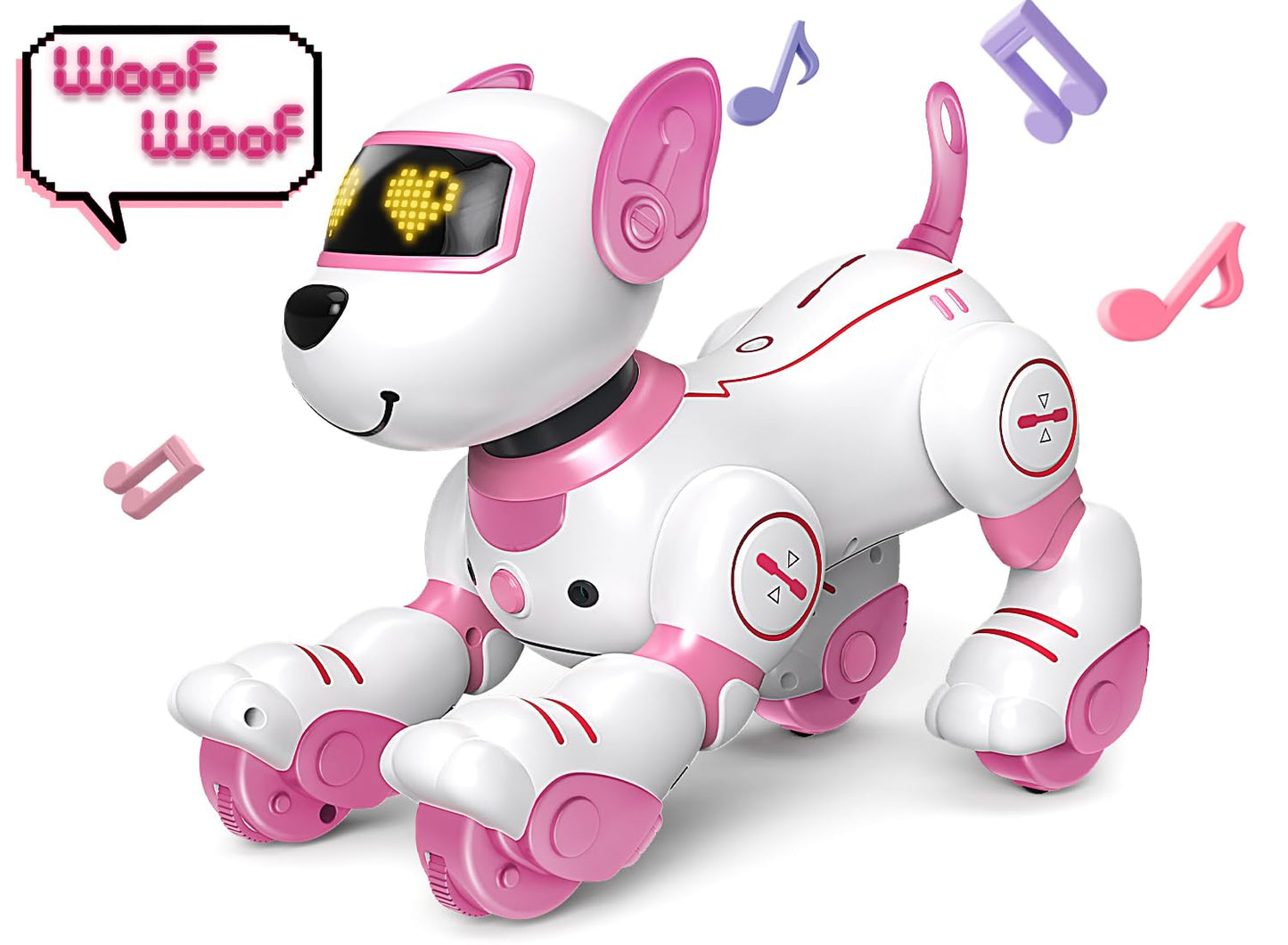 great dachong Robot Dog Toy for Kids 3-12: Remote Control Interactive Robot Puppy with Touch & Follow, Programmable Tricks, Dancing & Walking, Birthday Gift for Smart Boys & Girls