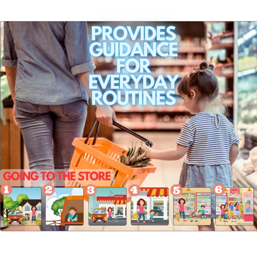 Sequencing Daily Routine Conversation Cards | Learning Material for Social Skills & Emotional Intelligence| Speech Therapy Resources | Articulation, ESL & Storytelling Cards | Sequencing Card Game