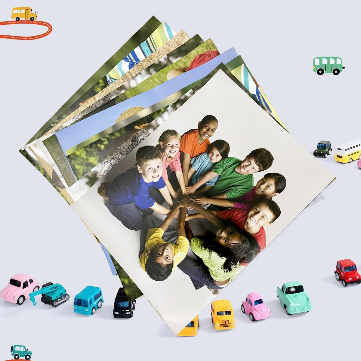 Quorivexa 15 Pcs Toddler Learning Educational Posters Preschool Diversity Posters For Classroom Decor For Daycare Home Classroom Or Preschool Use Multicultural Awareness(Kids Real Photo Poster Style)