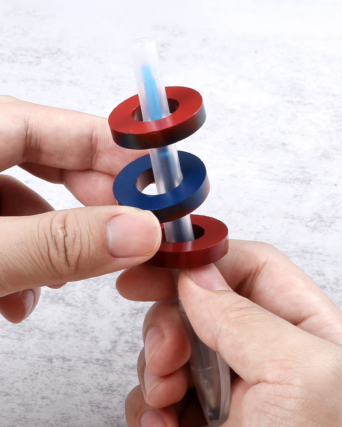 Sntieecr Labs Junior Science Magnetism Set for Experiment Education, Science Experiment Tool Physics Educational Toys Educational Science Kit for Kids Teen
