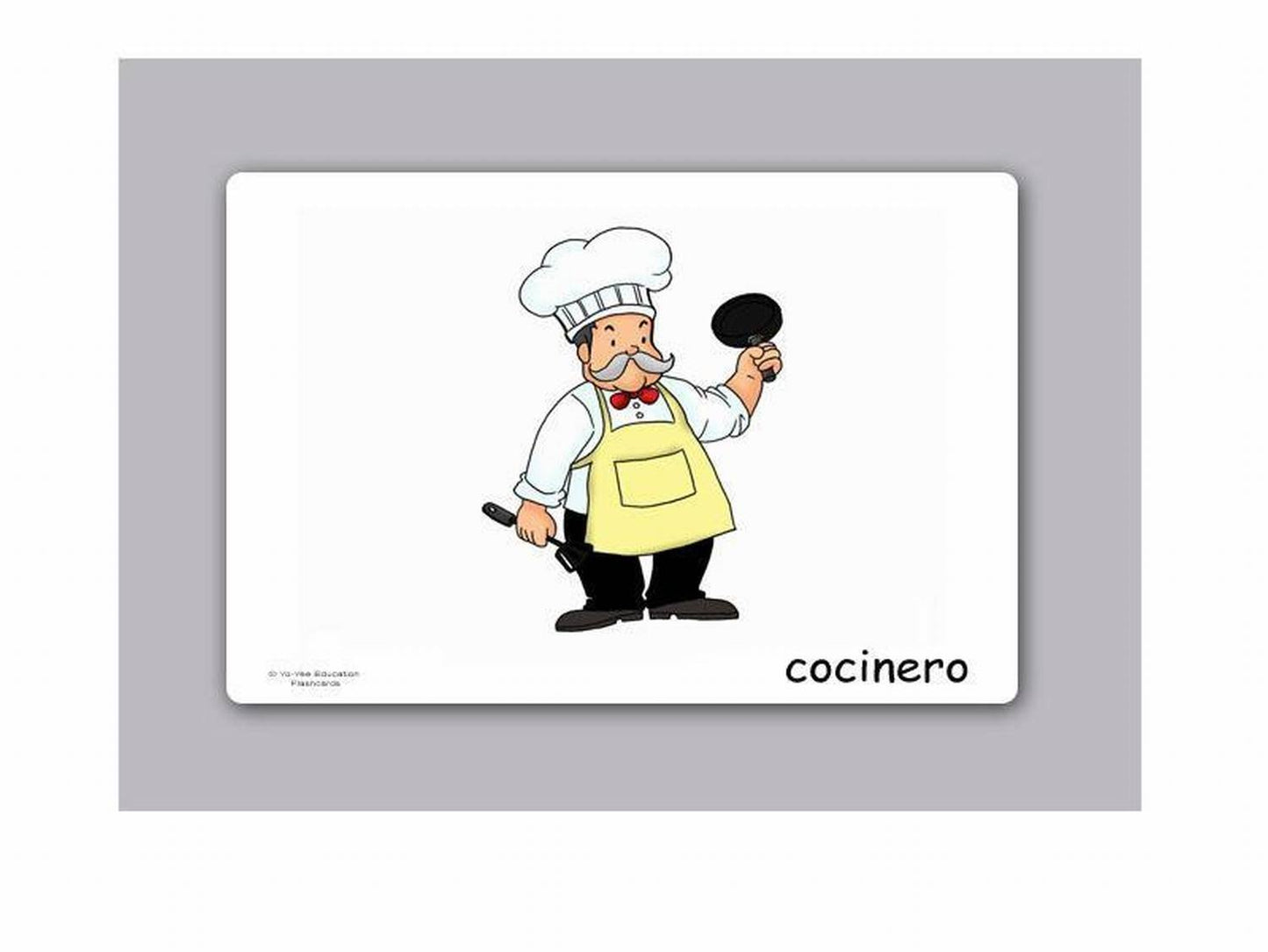 Tarjetas de vocabulario - Ocupaciones - Occupations and Jobs Flashcards in Spanish - Vocabulary Picture Cards for Language Learning