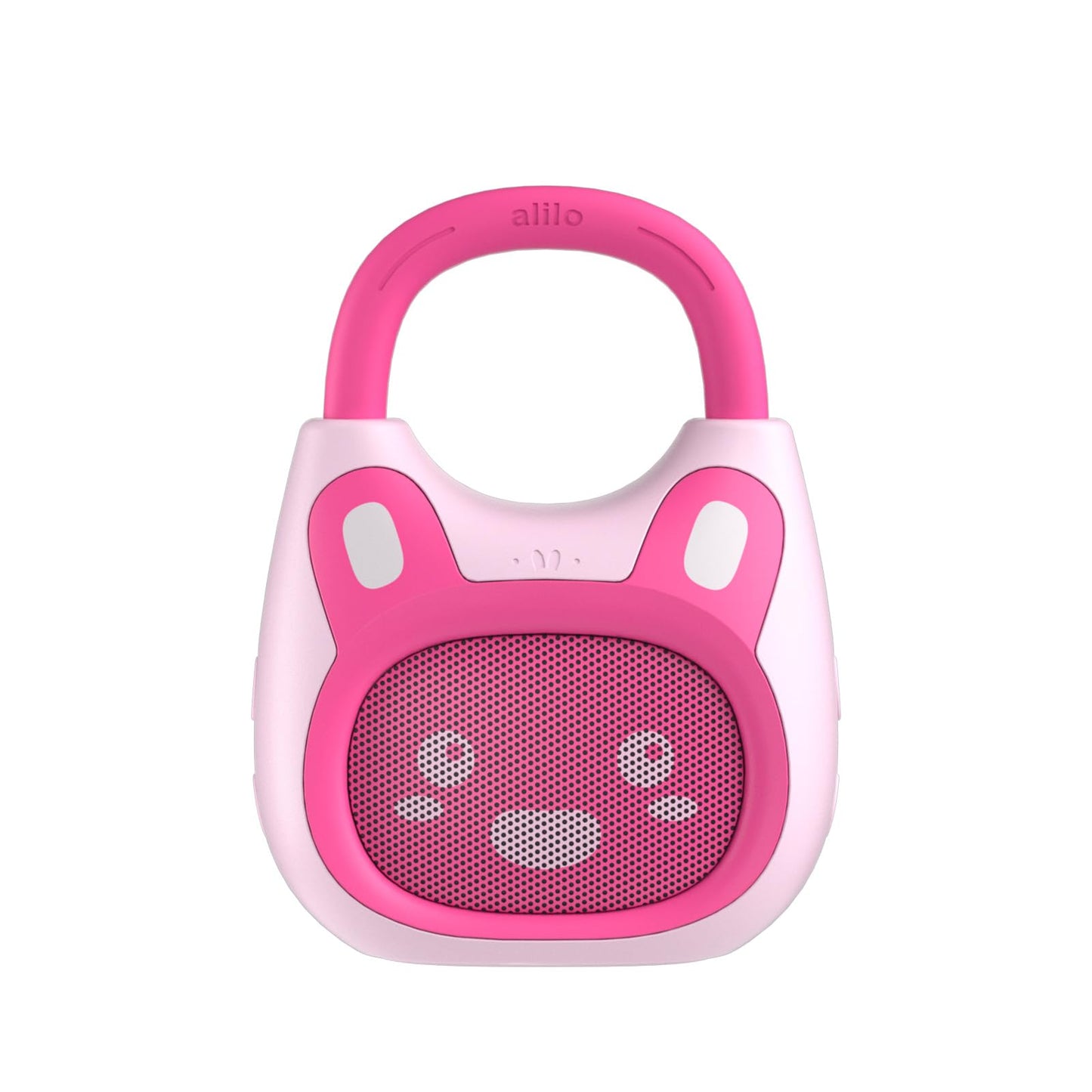 alilo Pocket Bunny Portable Kids Music Player, Musical Toys for Toddlers, Preloaded 120+ Stories/Music/Lullabies/White Noise, Toddler Gift for Girls (with Strap and Ring)