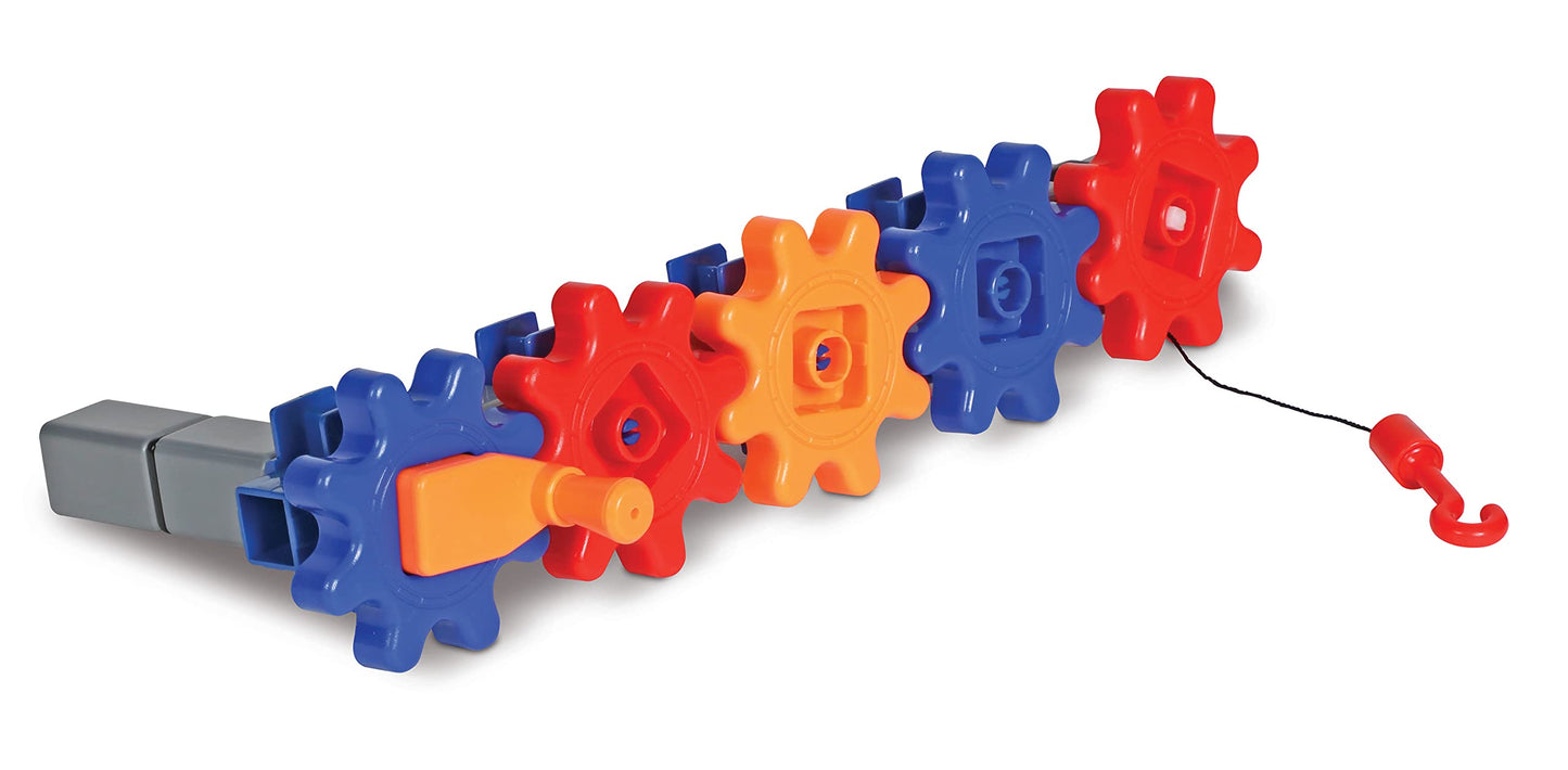 Learning Resources STEM Explorers Machine Makers - 60 Pieces, Ages 5+, Building Montessori Toys, Engineering Activities, Fine Motor Skills