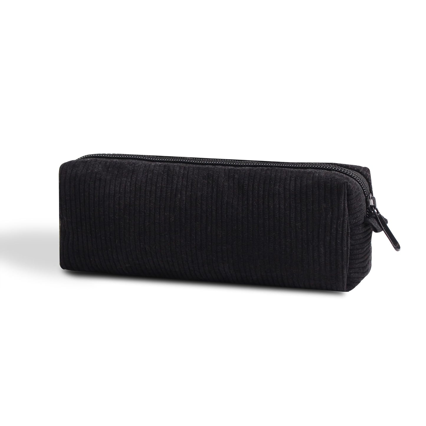 OZAOZ Cute Pencil Case Aesthetic Student Pencil Pouch Coin Pen Pouch Cosmetic Bag Office Stationery Organizer For Kids Teen School (Black)