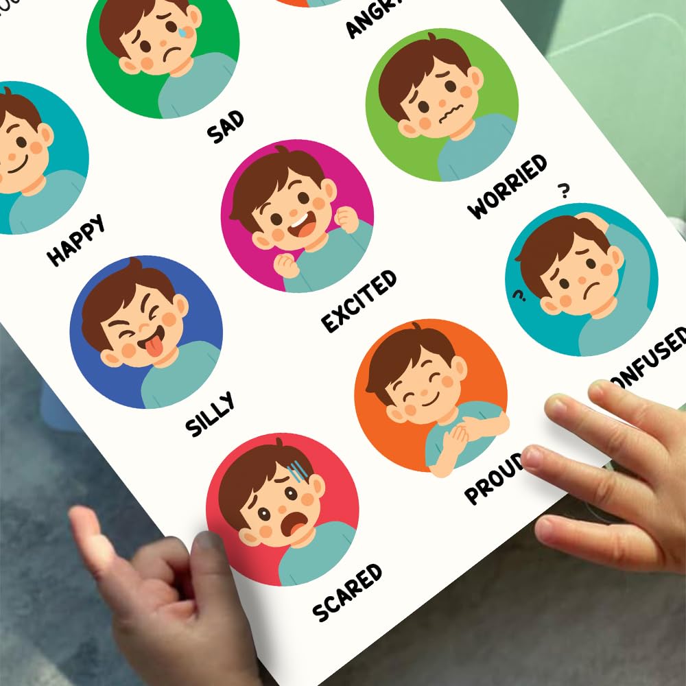 16pcs Colorful Educational Posters for 5-7 Toddlers, LAMINATED Math, Classroom Posters Preschool, Elementary Preschool, Toddler Learning Print, Preschool Posters for Toddlers, Learning Wall Prints