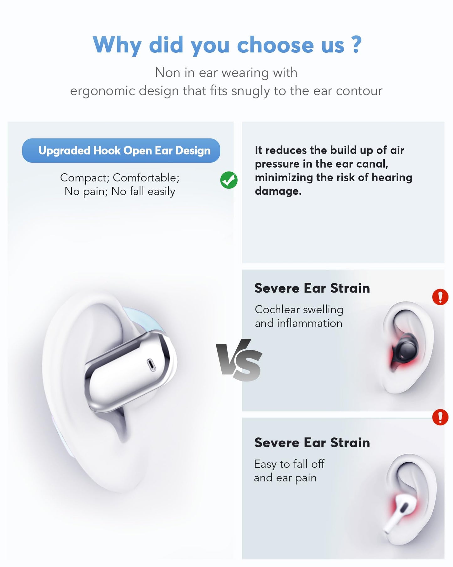 AI Translation Earbuds Real Time 188 Languages,80H Playtime Translator Earbuds,Audifonos Traductores Inglés Español,Wireless Ear Headphone Bluetooth 6.1 for Business Meeting,Travel, Language Learning