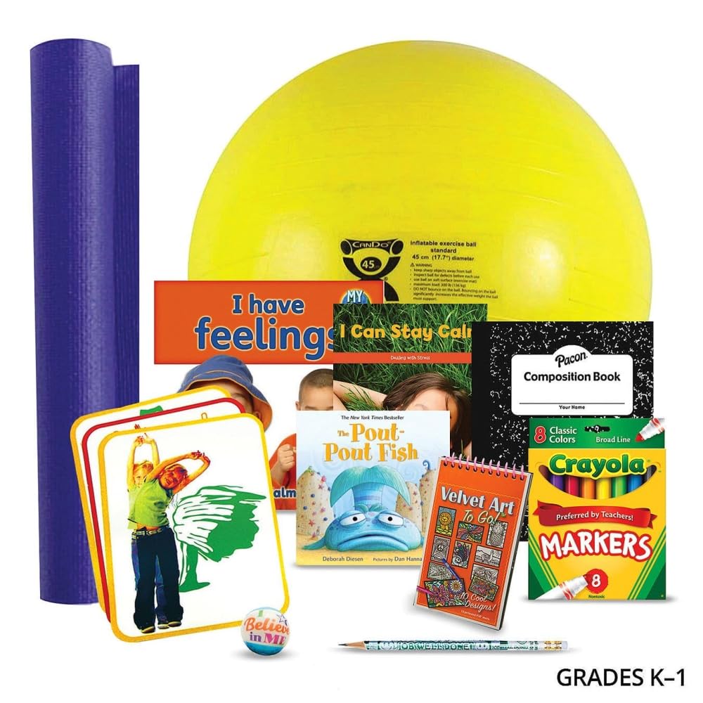SEL Family Engagement Take Home Bags - Learning Activities for Mindfulness, Focus & Calming, Grades K-1. Approved for Title I and Esser Expenditures