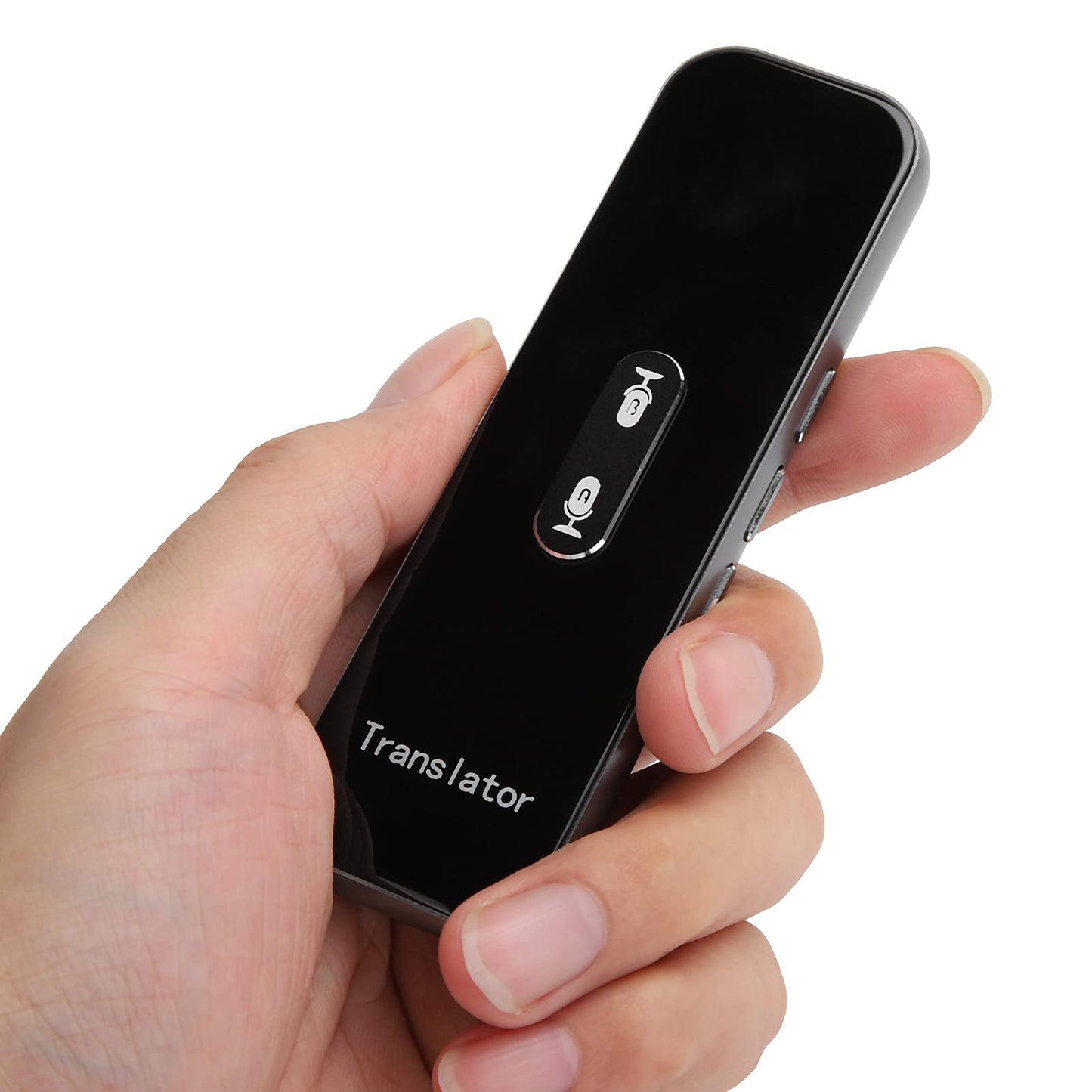 LOCADENCE Language Translator Device, Portable Instant Translator, Translator Intelligent Voice Bt Translator for Travel Business Learning (Black Gray)