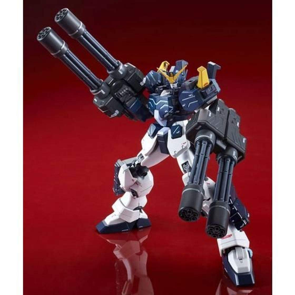 Bandai MG 1/100 Gundam Heavyarms Kai EW - Imported Robot Toy Figure, Plastic, No Assembly Required, Ages 15+
