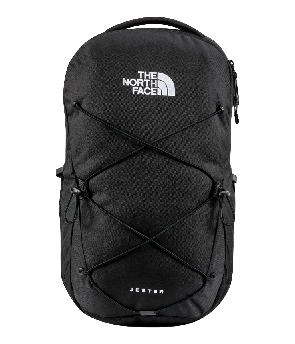 The North Face Jester Everyday Laptop Backpack - Commuter Daypack, Water Repellent, Laptop Sleeve, TNF Black-NPF, One Size