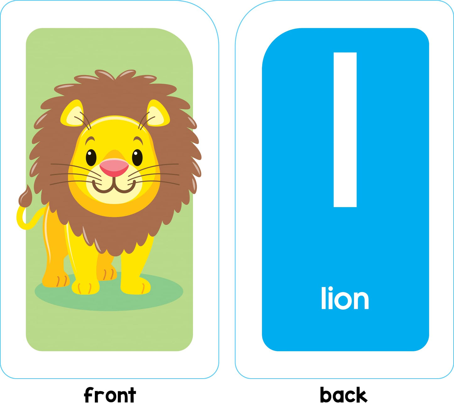 School Zone Alphabet Flash Cards: 56 Cards, Toddler, Preschool, Learn the ABC's, Letters, Phonics, Colorful & Fun Learning, Ages 3+