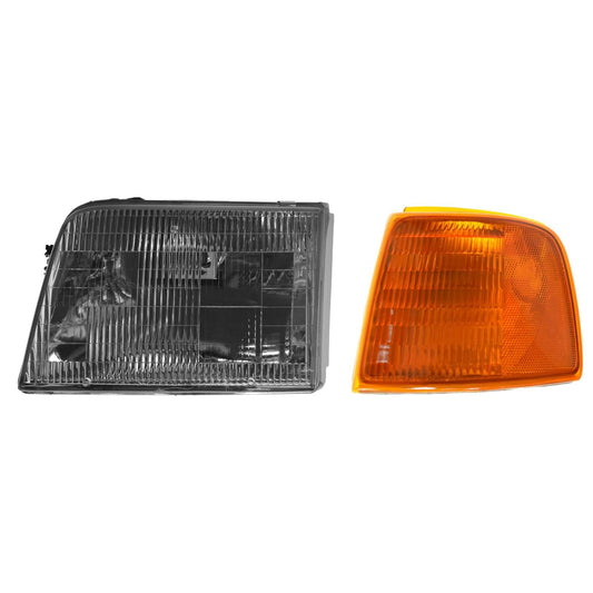 TRQ Lighting Kit for 1993-1997 Ford Ranger, Model LKA87337, White