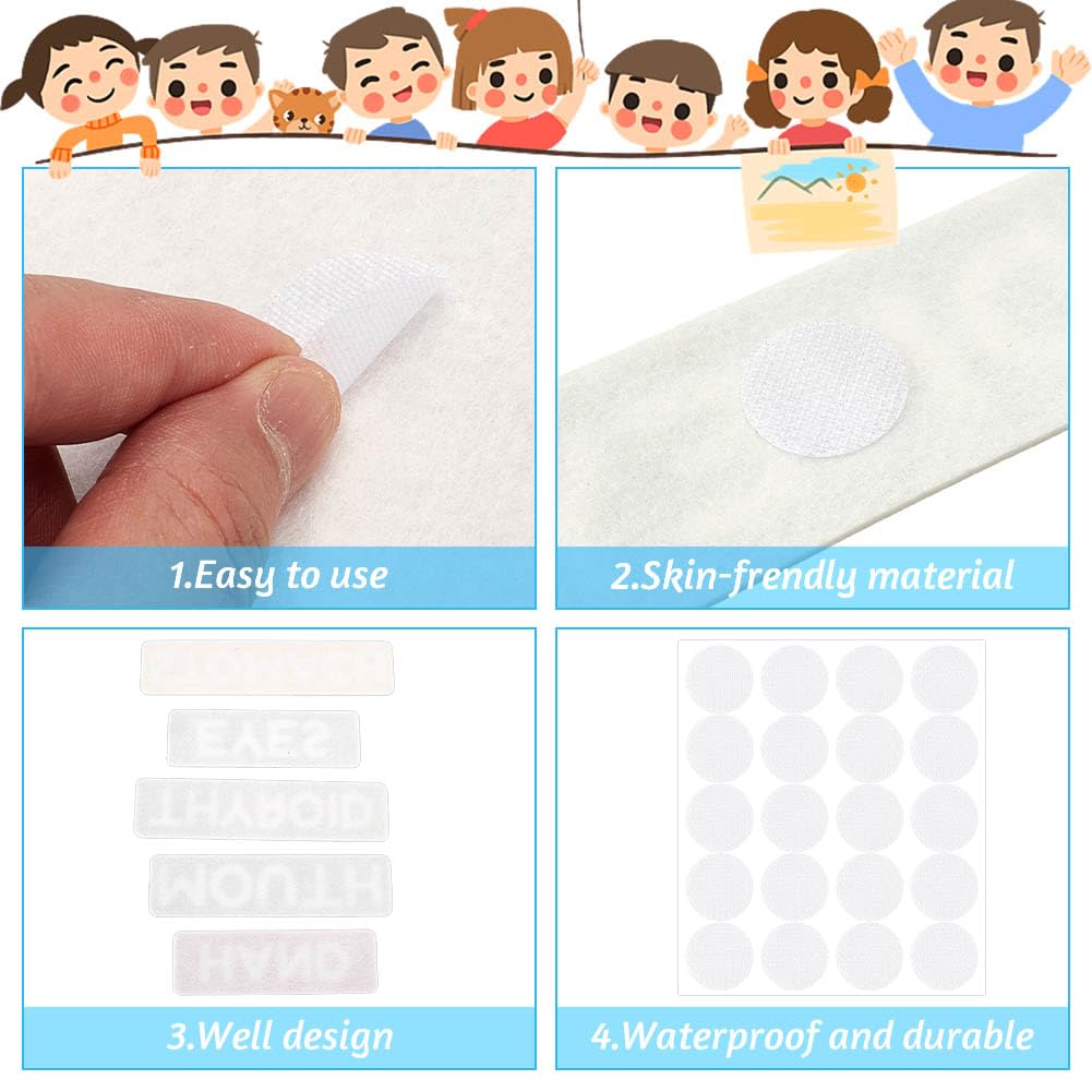 BEUNITONE Body Parts Learning Felt Story Board for Family 48 Pcs Large Preschool Human Organ Name Words Useful Felt Story Board Set Wall Activity for Birthday Christmas New Year Gifts