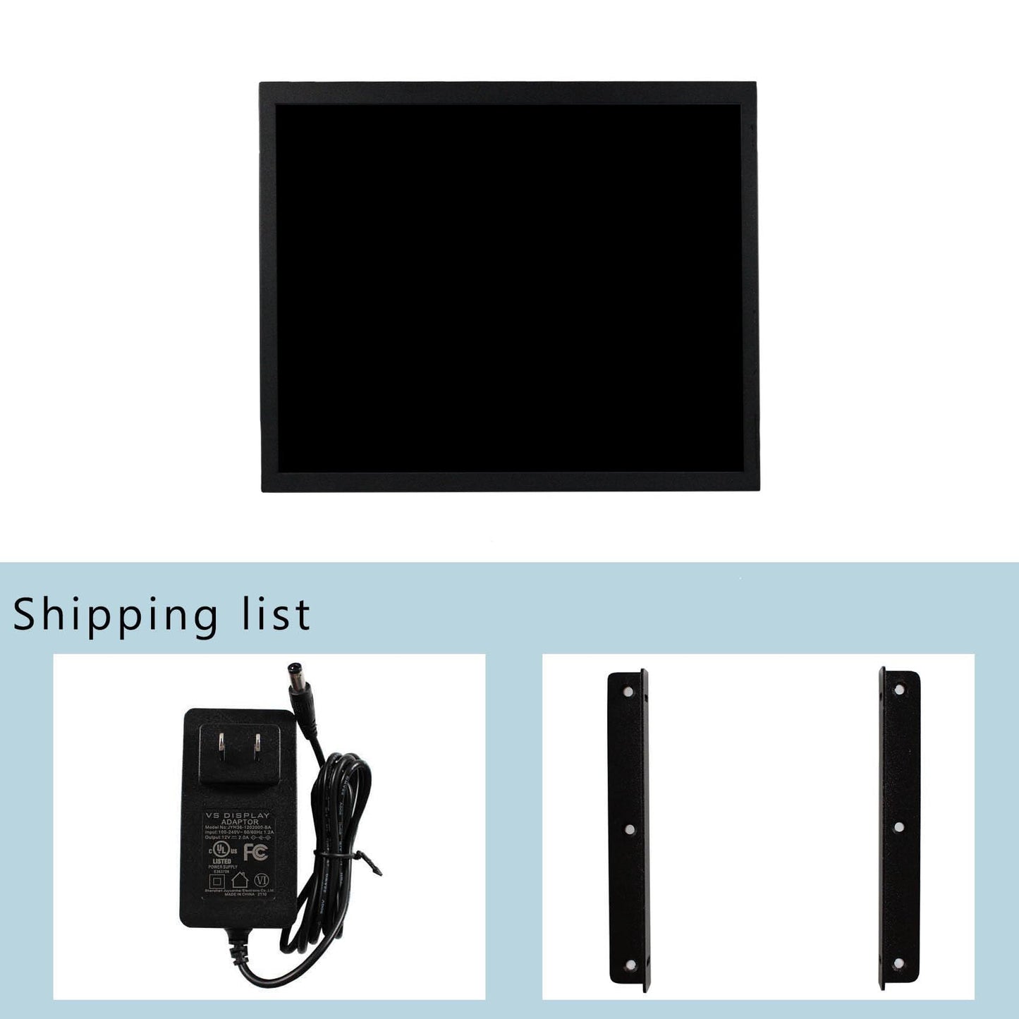VSDISPLAY 17 Inch 1280x1024 LCD Monitor 1000Nits High Brightness with/DVI/VGA Interfaces for Outdoor Industrail Display