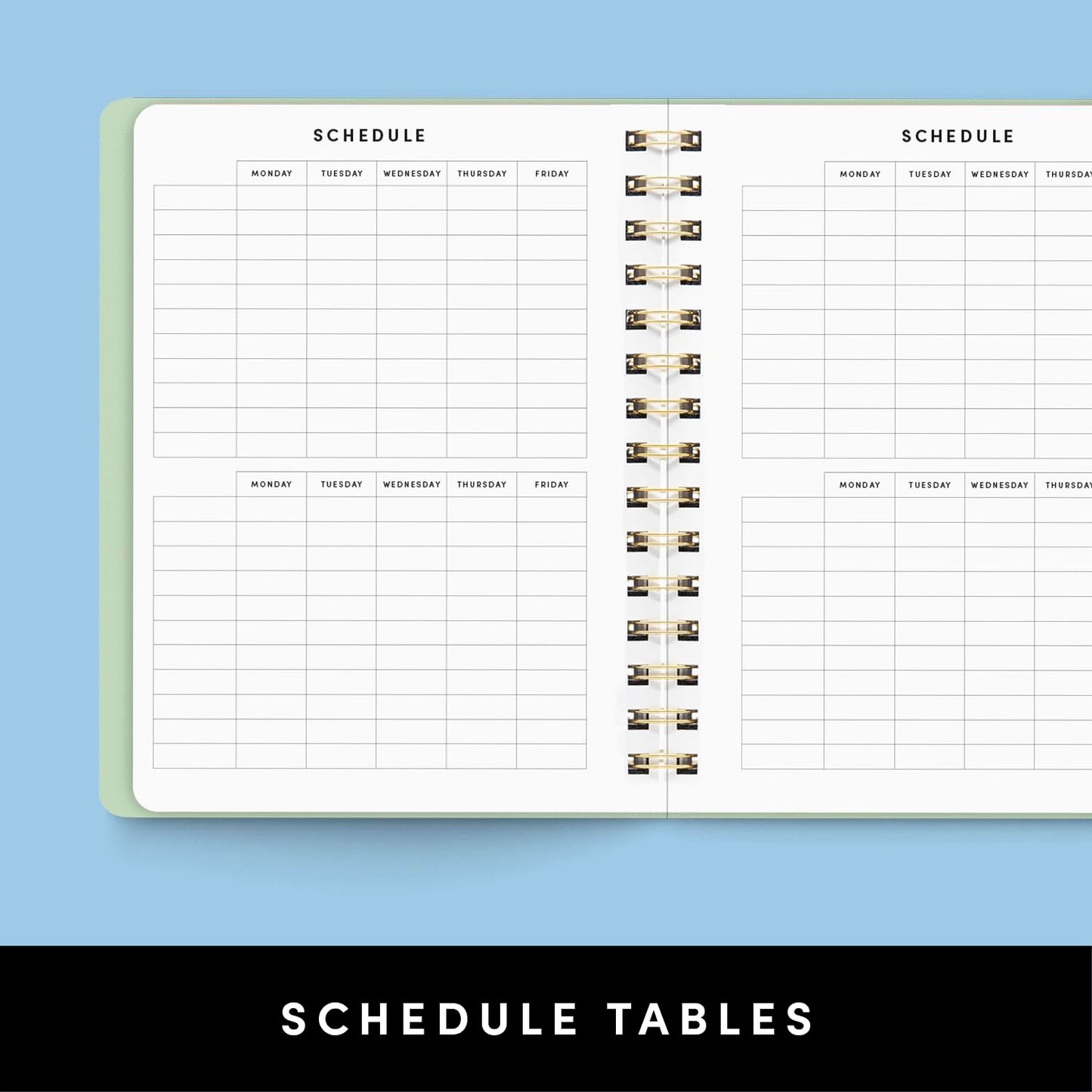 PAPERAGE Academic Planner, Weekly & Monthly Planner & Calendar, 12-Months, July 2026 - June 2027, (7" x 8"), School & Student Planning Agenda with Tabs, Bonus Pages & Inner Pocket, Sage Green