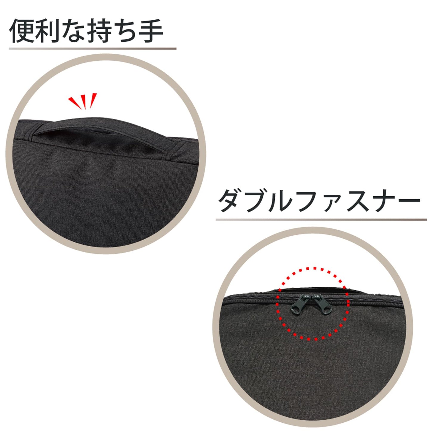 KOKUYO Pencil Case Pouch, Haco-Biz Standing Pen Pouch Bag, Foldable Stand up Pencil Holder Organizer, Large Capacity Portable Pencil Box for Office Supplies, Black x Green (KAHA-HB11D)