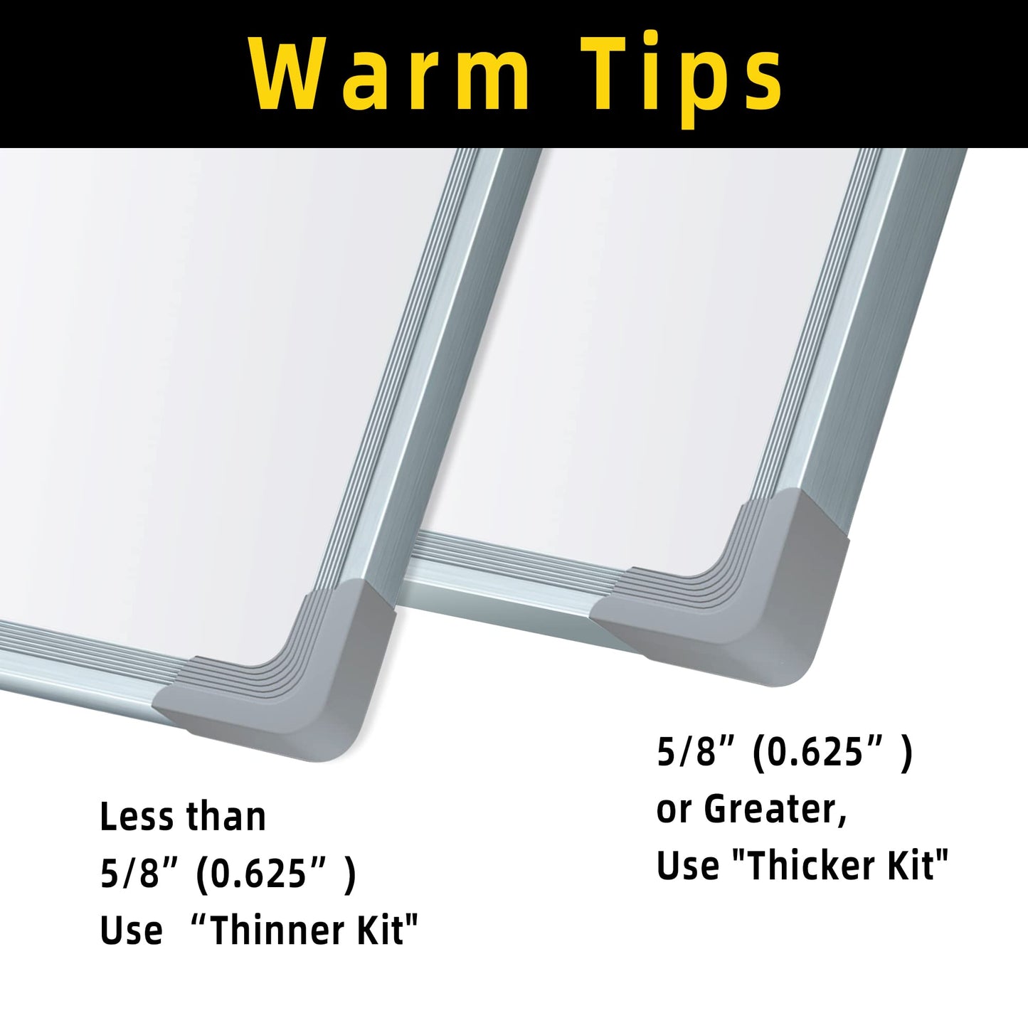 30 Set White Board Mounting Hardware,Whiteboard Hanging Brackets, White Board Installation Kit Includes Hanger Supports, Screws and Expansion Tube for Hanging Whiteboard Office Supplies (38*9.5*12mm)