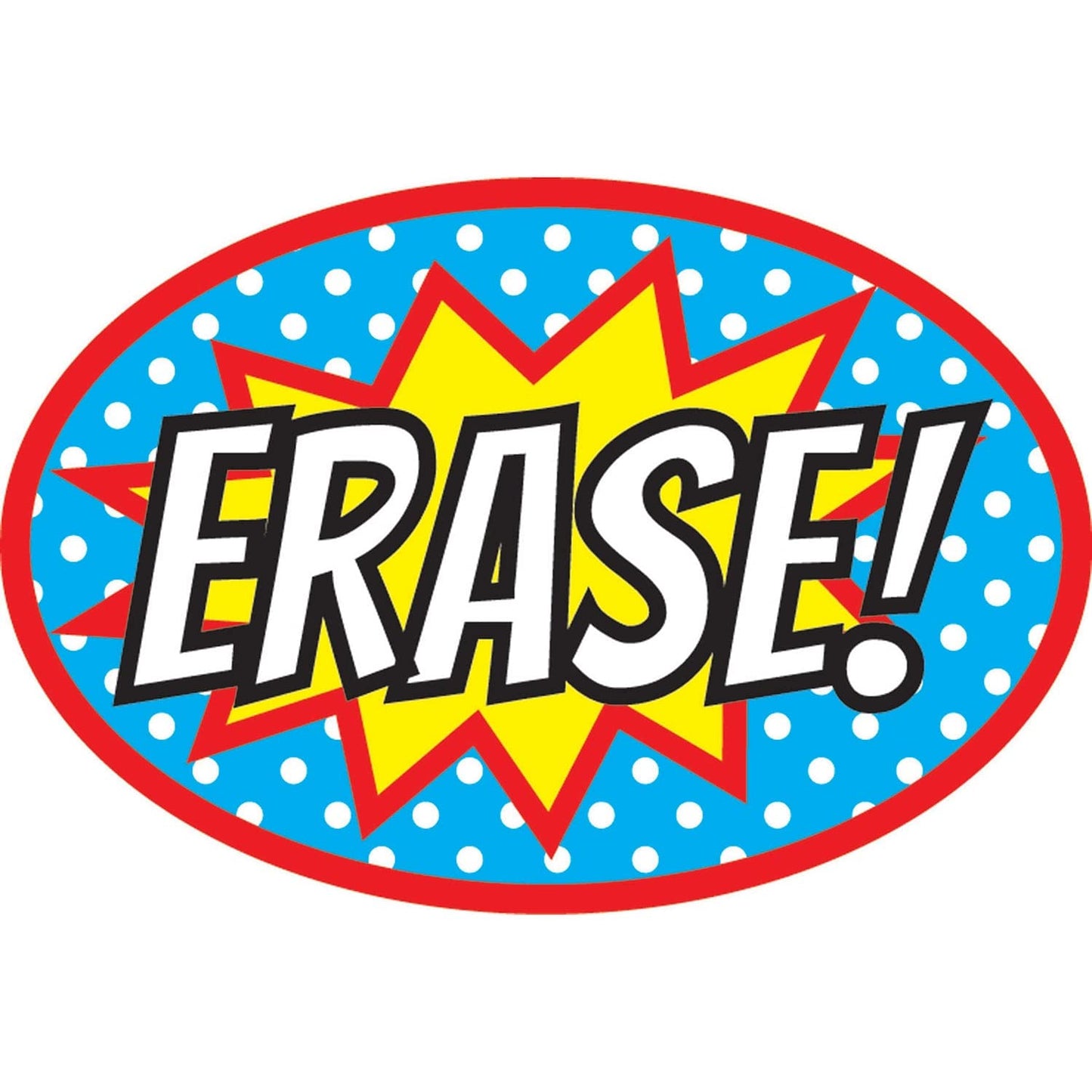 Ashley Productions Superhero Erase Magnetic Whiteboard Eraser