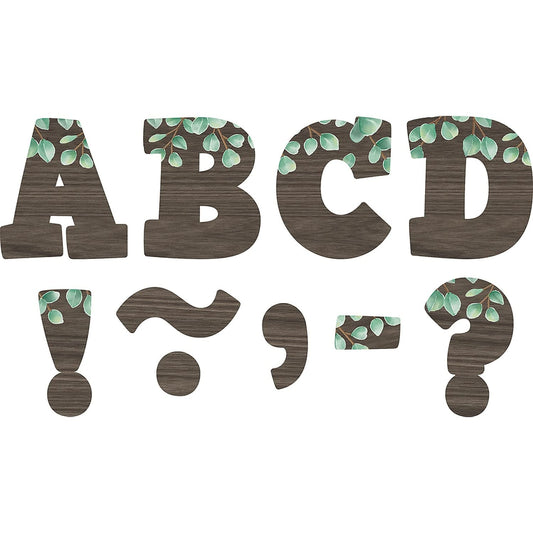 Teacher Created Resources Eucalyptus Bold Block 3" Magnetic Letters (TCR77485)