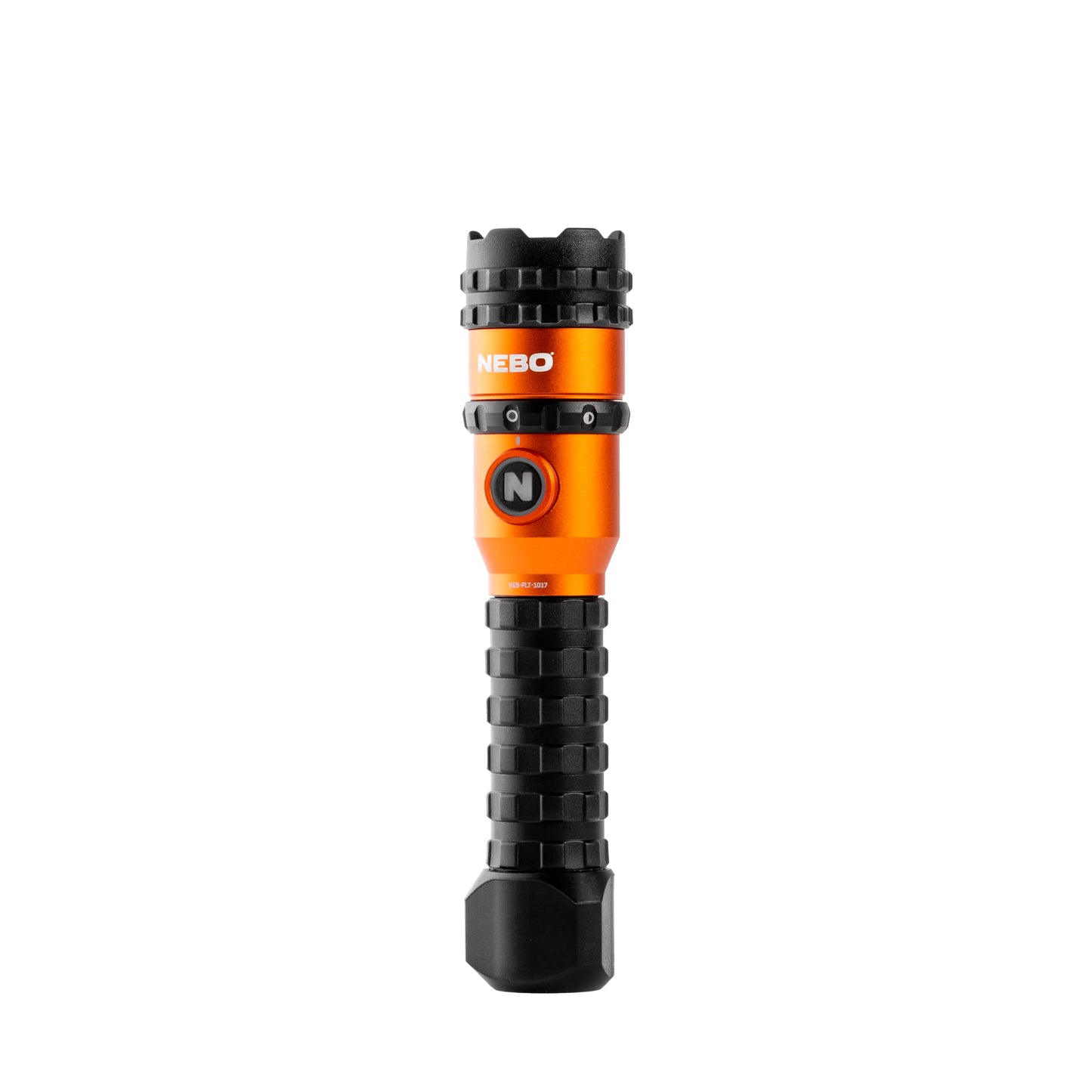 NEBO Master Series Rechargeable LED Flashlight, 1500 Lumen, Aluminum, Waterproof, One Size, Storm Gray, Model NEB-FLT-1017