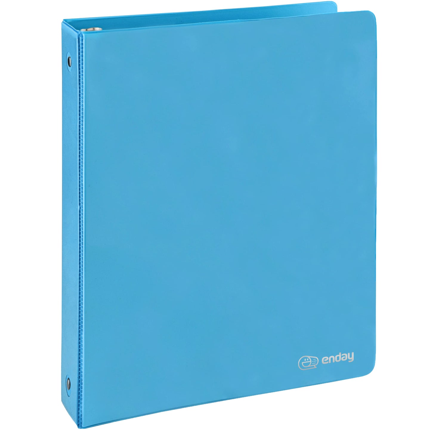 Enday 3 Ring Binder 1.5 Inch, Blue Heavy Duty Three Ring Binder, 325 Sheets Capacity - 1.5 Inch Binder for Home School and Office