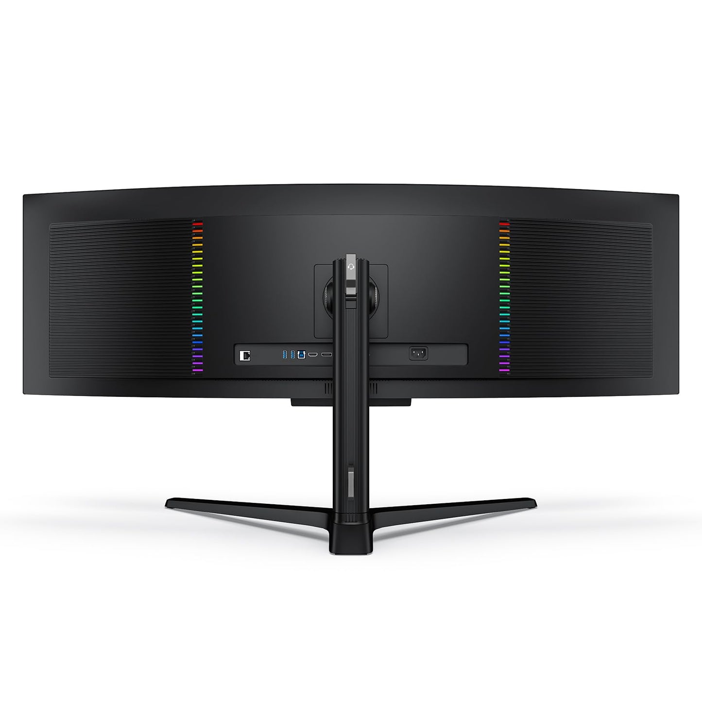 INNOCN 49" 49Q1S OLED Curved Gaming Monitor 5120 x 1440p 240Hz, 0.03ms, USB Type C 90W, HDMI 2.1, DisplayPort, USB Hub, Surrounding Speakers, Adaptive-Sync, Height Adjustable Stand, Black