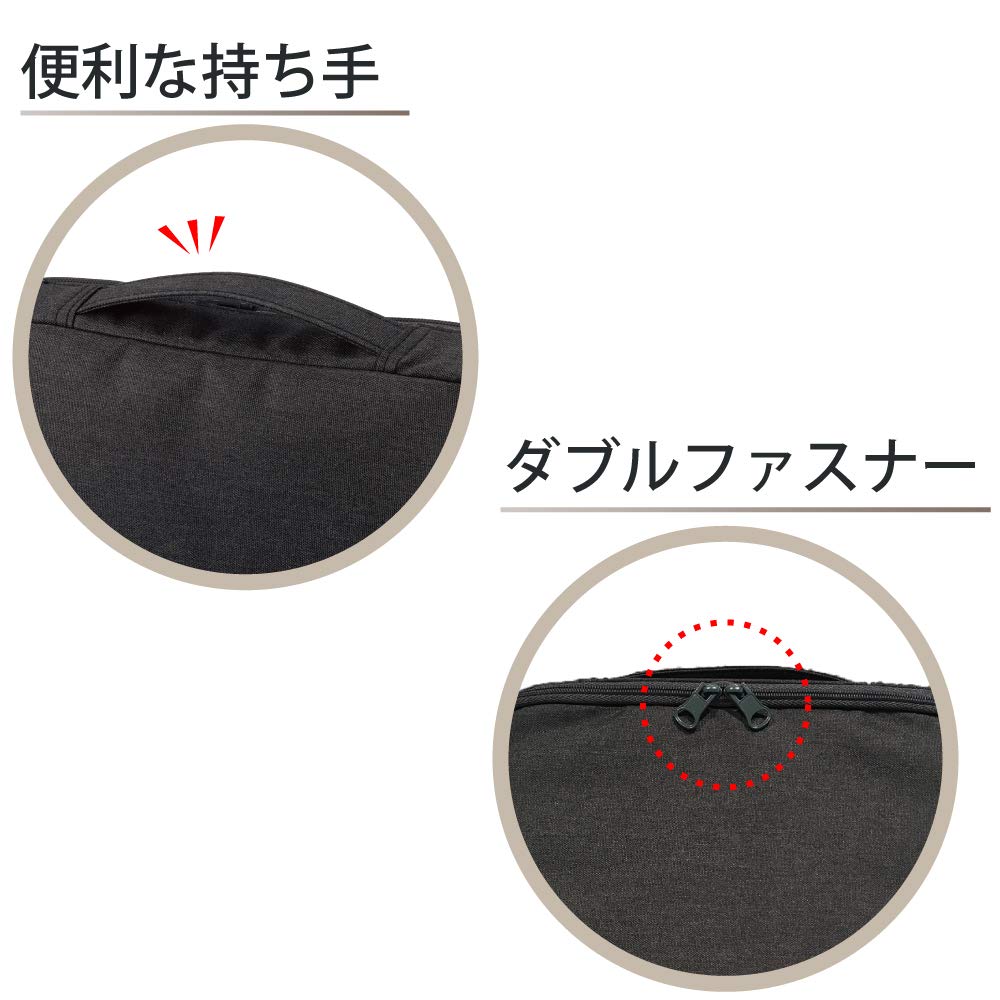 KOKUYO Bag in Bag Tool Pen-Stand Haco-Biz (Brown)