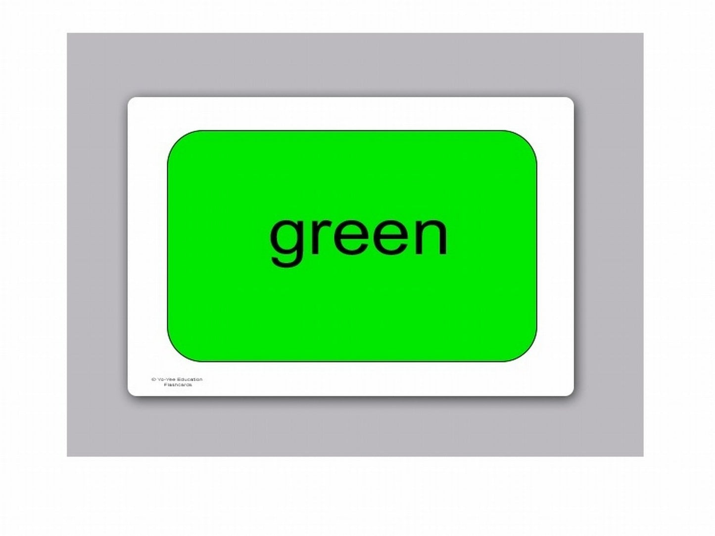Yo-Yee Flash Cards - Color Picture Cards - English Vocabulary Cards for Toddlers and Babies - English Flashcards - Including Teaching Activities and Game Ideas and More and More