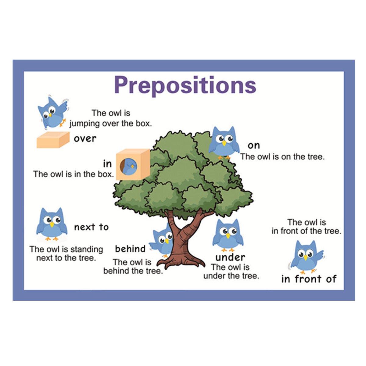 SANTSUN 5 Pcs Laminated Educational Preschool Posters for Toddlers| School classroom Posters | Class decorations for Kids Back to School Supplies, Preschool, Kindergarten, Elementary
