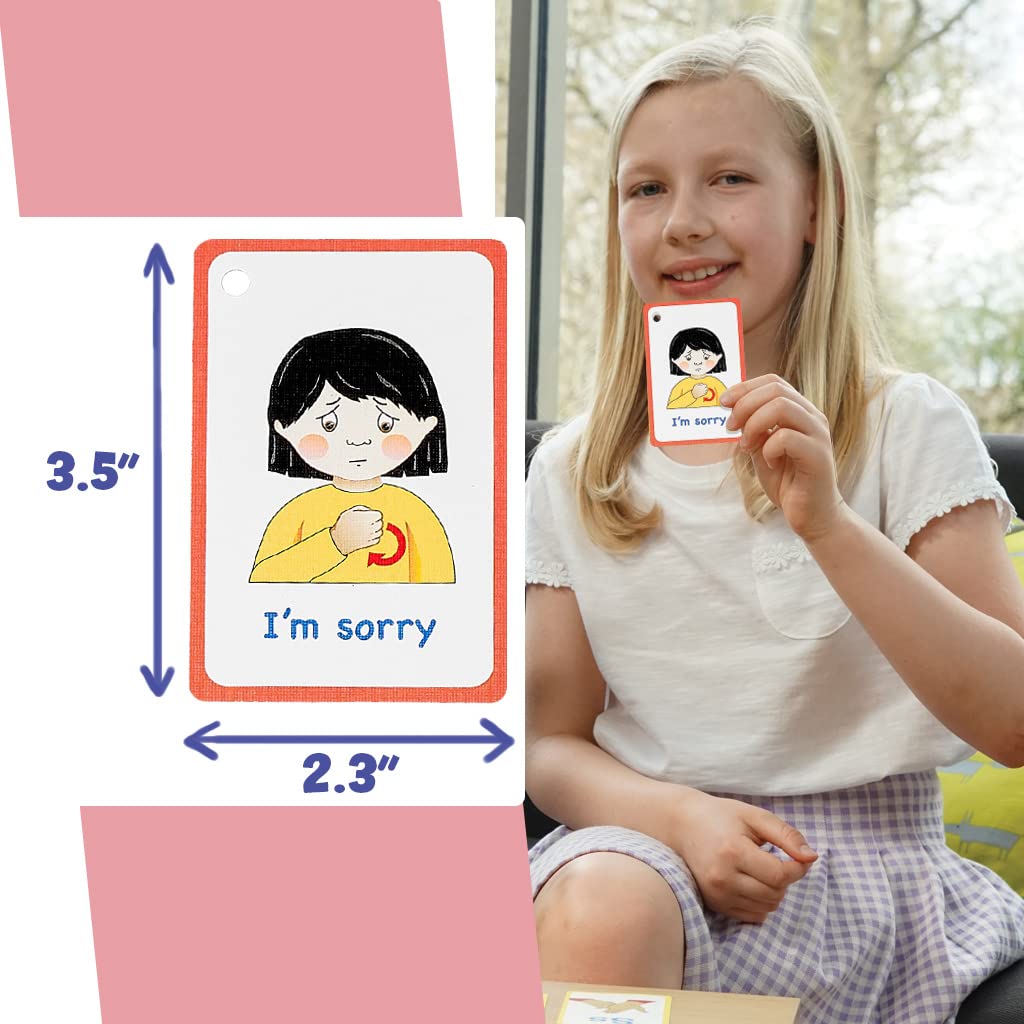 Special Needs My Communication ASL Cards for Speech Delay Non-Verbal or Deaf Children and Adults. 27 Visual Aid Cards, Special Ed, SEN Autism Resource