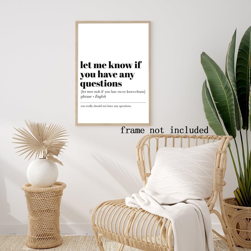 Generic Inspirational Phrases Wall Art Prints for Women - Inspirational Sayings Quote Poster - Home Office Cubicle Decor - 8x12in Unframed, style-2