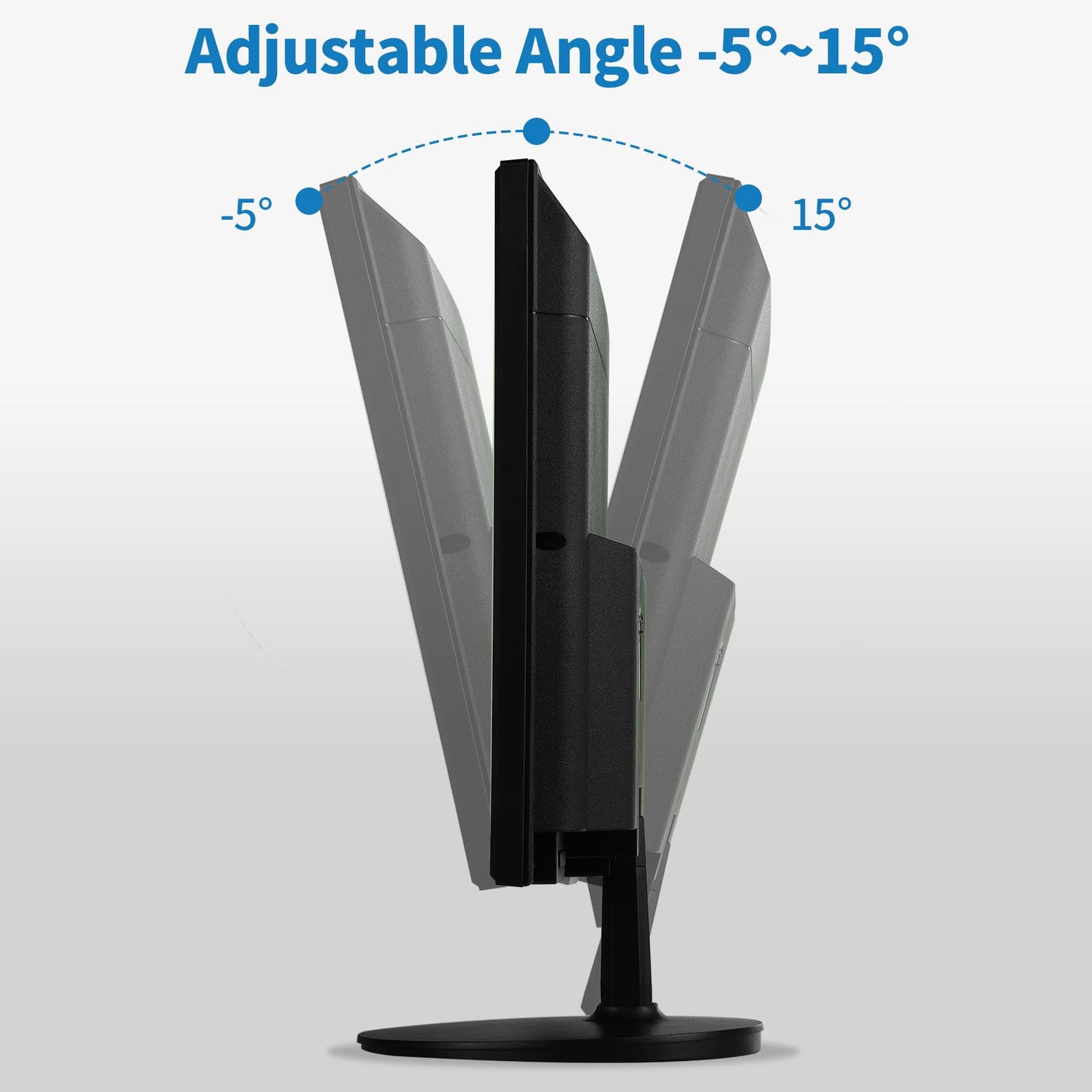 Insykktrkig 19" 1440x900 PC Monitor Office Monitor HDMI VGA LED Desktop Display Dual Speakers,60Hz,5ms,VESA Mounting,Wide Viewing Angle 170°,Brightness 300cd/m²,Tilt Adjust,Business Computer Screen