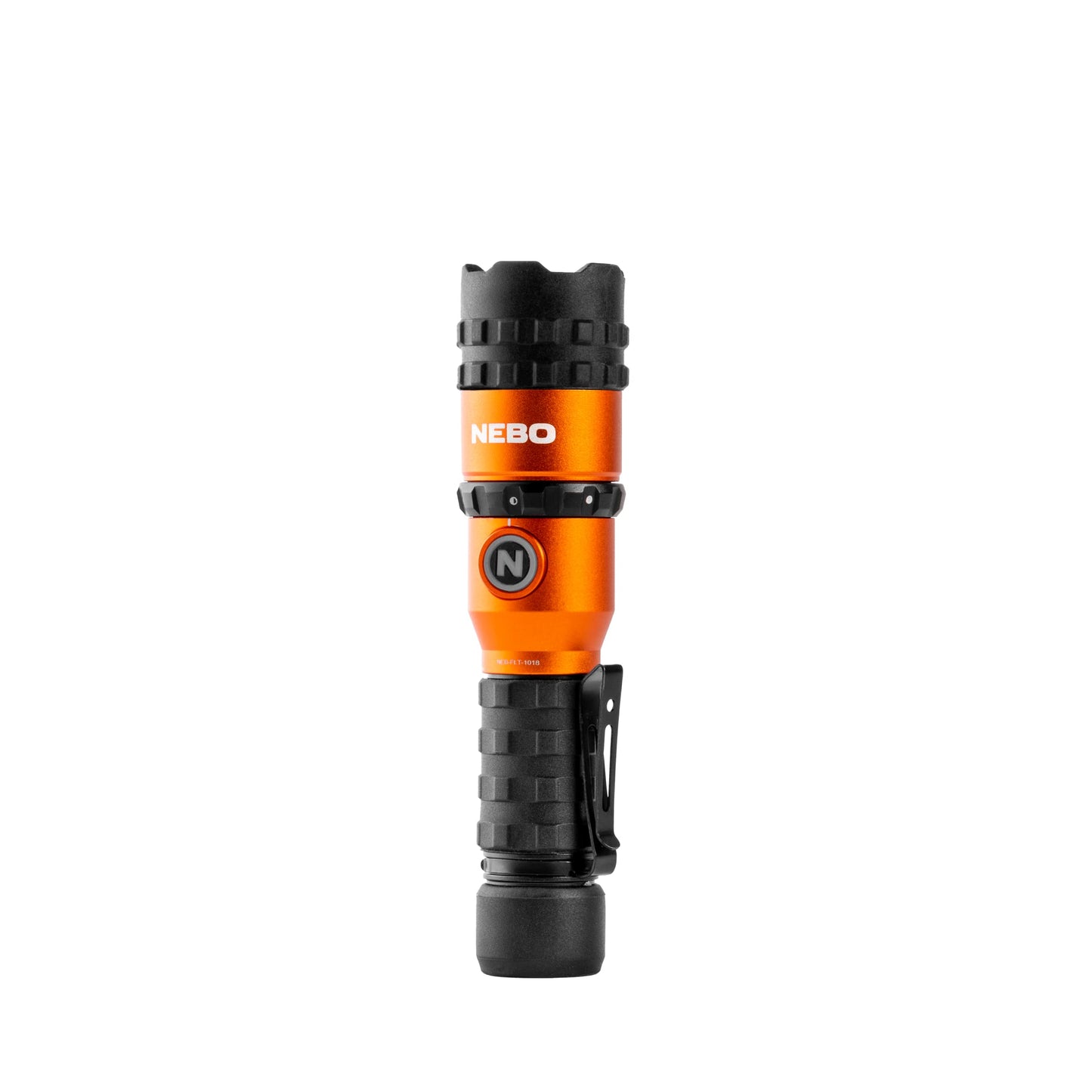 NEBO Rechargeable LED Flashlight, 750 Lumen, Aluminum, Waterproof, One Size, Storm Gray, Model NEB-FLT-1018