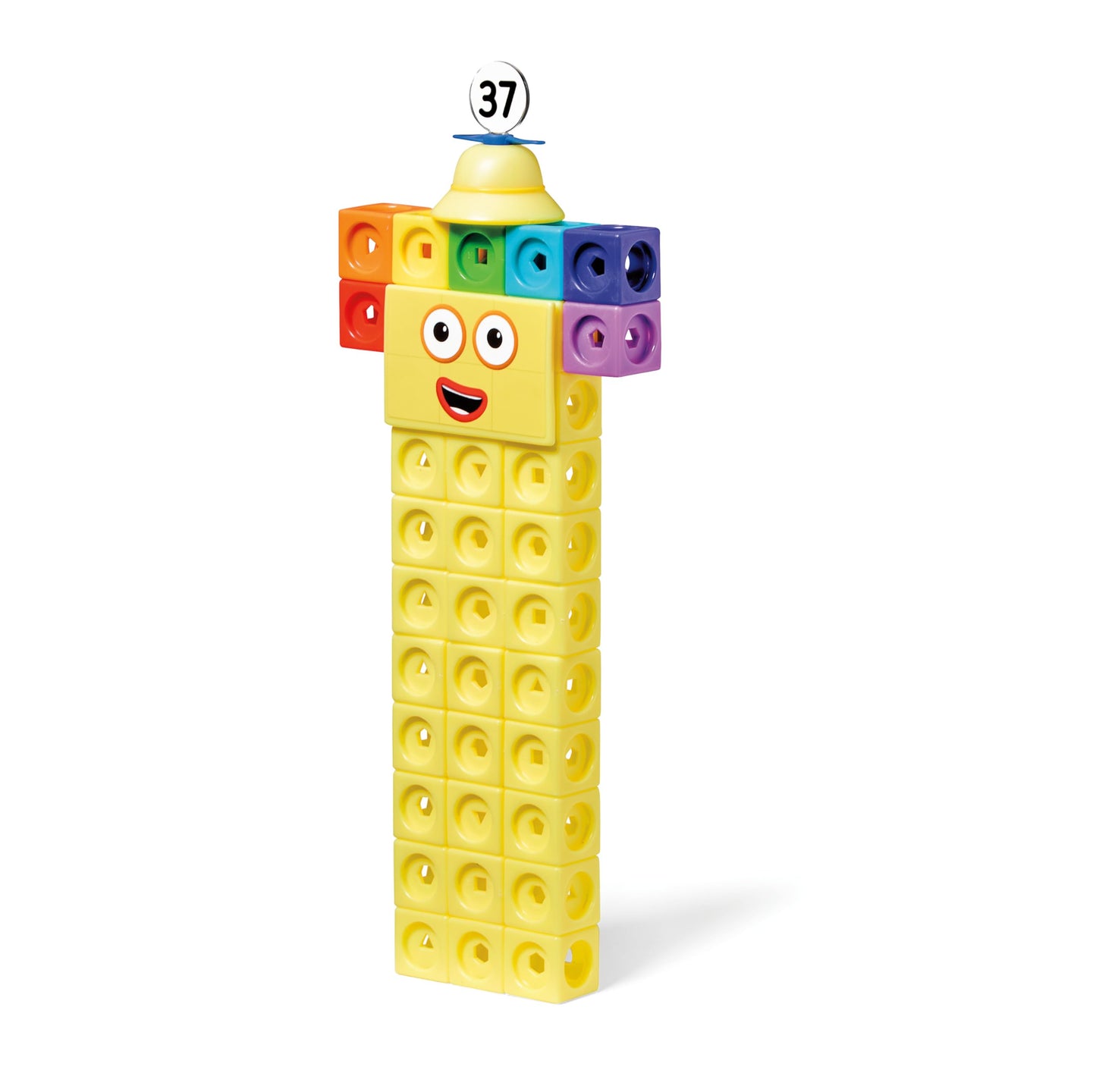 hand2mind Numberblocks 31-40 MathLink Cubes Activity Set - Learn Numbers & Early Math Skills, Preschool and Kindergarten Learning Activities, Educational Toys for Kids, Counting Math Manipulatives