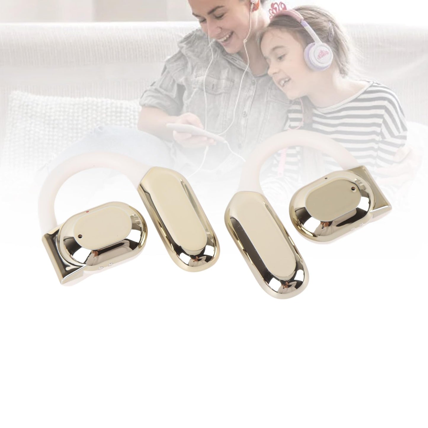 Wireless Earbuds for Real Time Translation 144 Languages, AI Translator Earbuds with App, Bluetooth Headset for Travel, Business Meeting and Language Learning
