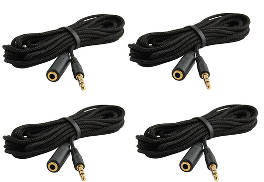 Trebisky Quiz Answer Game Buzzer Standalone System w/ LED Light Buttons 15ft Extension Cables (4-Pack Extension)