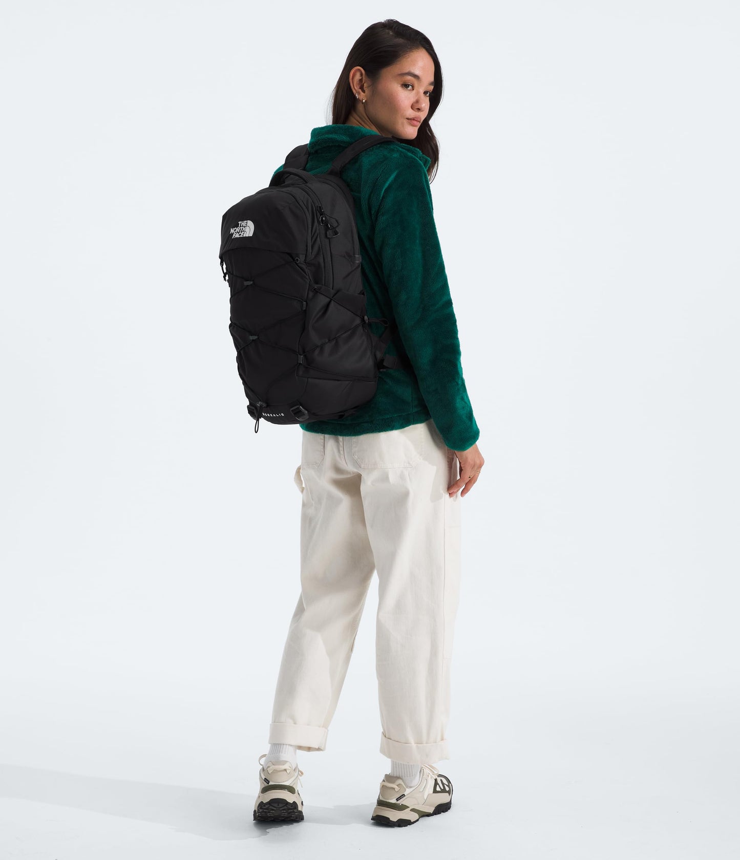 The North Face Borealis Commuter Laptop Backpack - Water Repellent, Laptop Sleeve, Large Main Compartment, TNF Black/TNF Black-NPF, One Size
