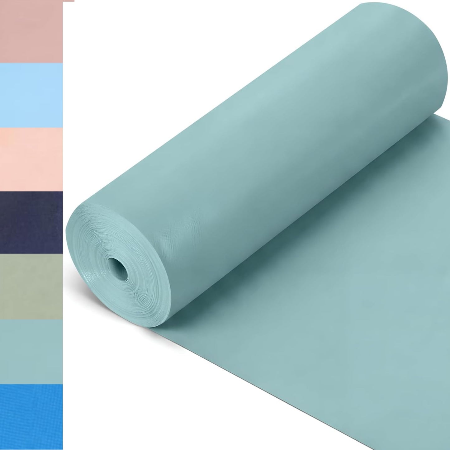 Breling 16 inch x 80 ft Fabric Bulletin Board Roll for Classroom Waterproof Non-Woven Fabric Background Roll Anti-Wrinkle Bulletin Board Background for Back to School Wall Decor DIY Craft(Teal)