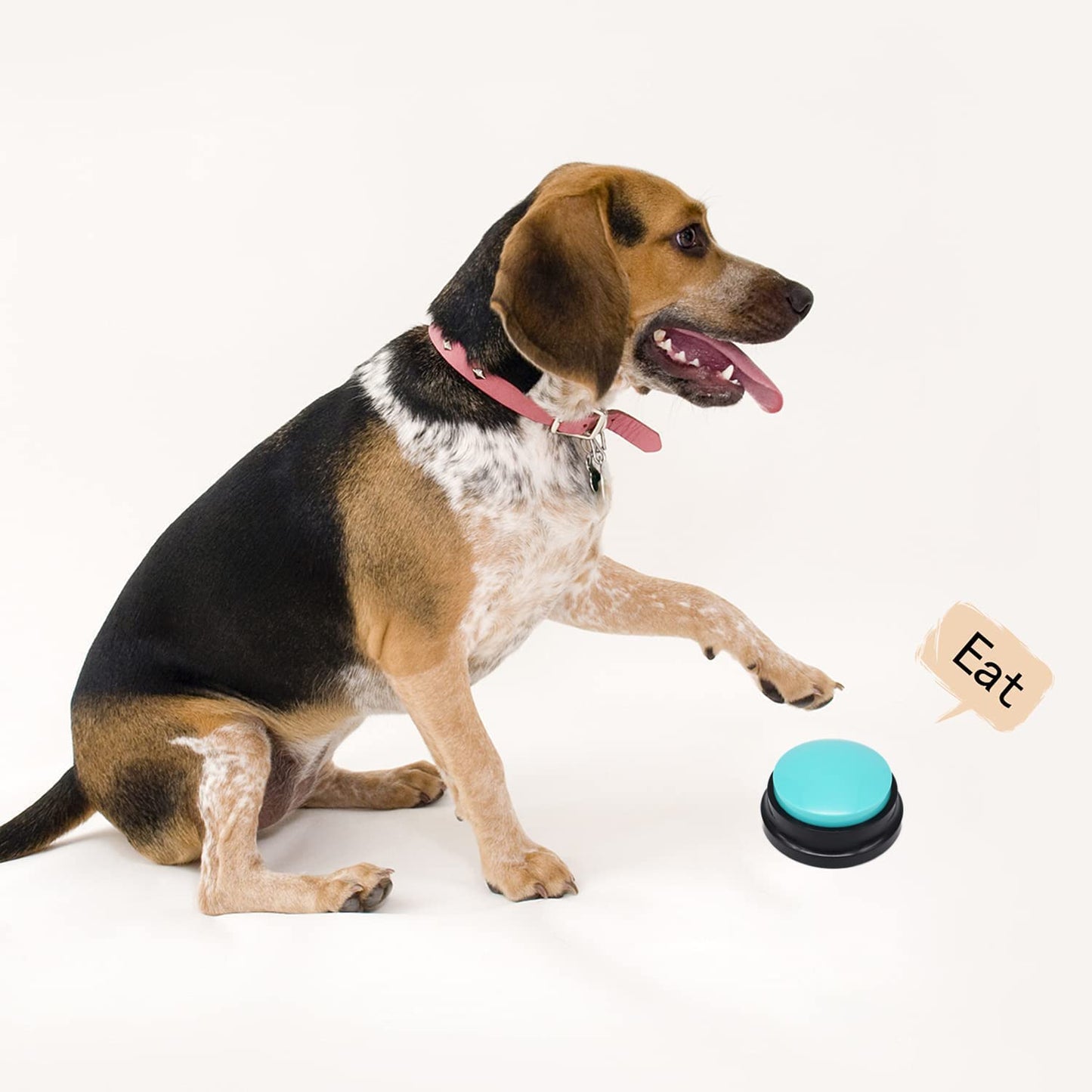 Voice Recording Button, Dog Buttons for Communication Pet Training Buzzer, 30 Second Record & Playback, Funny Gift for Study Office Home, 6 Packs