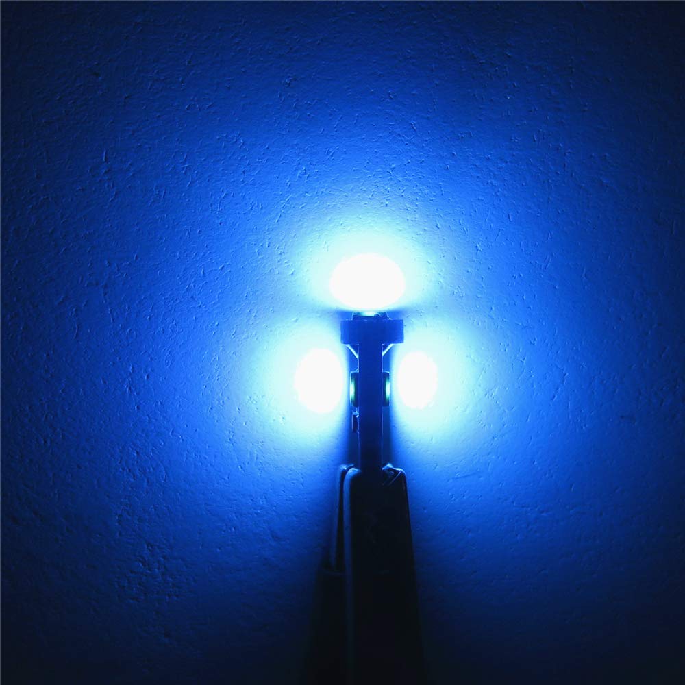 WLJH LED Light Kit for Jeep Wrangler 1992-1995, Ice Blue Gauge Cluster Replacement, Aluminum Material