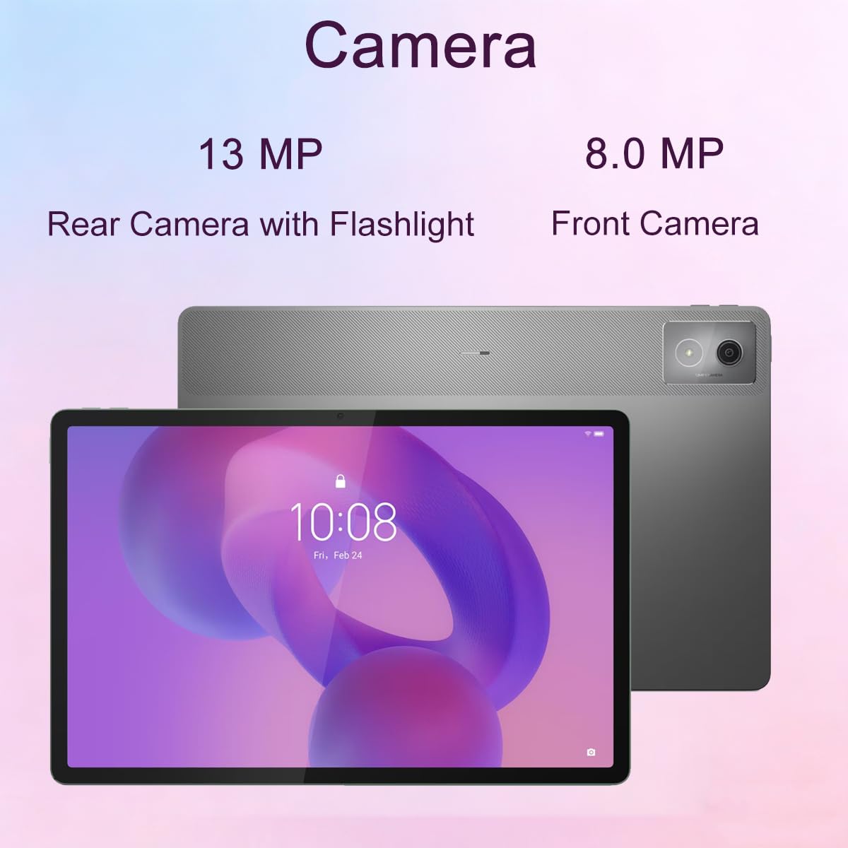 Lenovo Idea Tab Pro AI Android Tablet, 12.7" 3K QHD 144Hz Touchscreen, MediaTek Dimensity 8300, 128GB Storage + 128GB SD Card, Tab Pen Plus, 11-Hr Long Battery Life, Lightweight for Student & Gaming