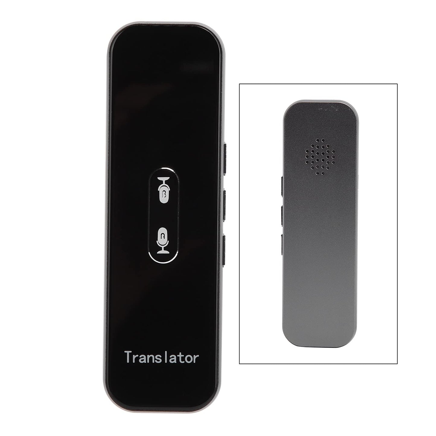 LOCADENCE Language Translator Device, Portable Instant Translator, Translator Intelligent Voice Bt Translator for Travel Business Learning (Black Gray)