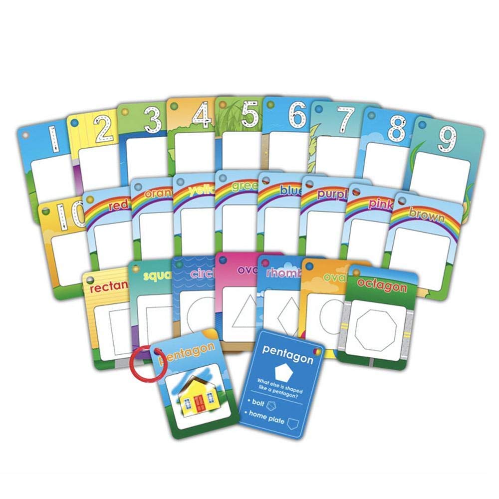 Coolplay Water Coloring Cards Learning Number Shape Color Toddler Girl Toy Water Paint Cards Airplane Activities for Kids Toy