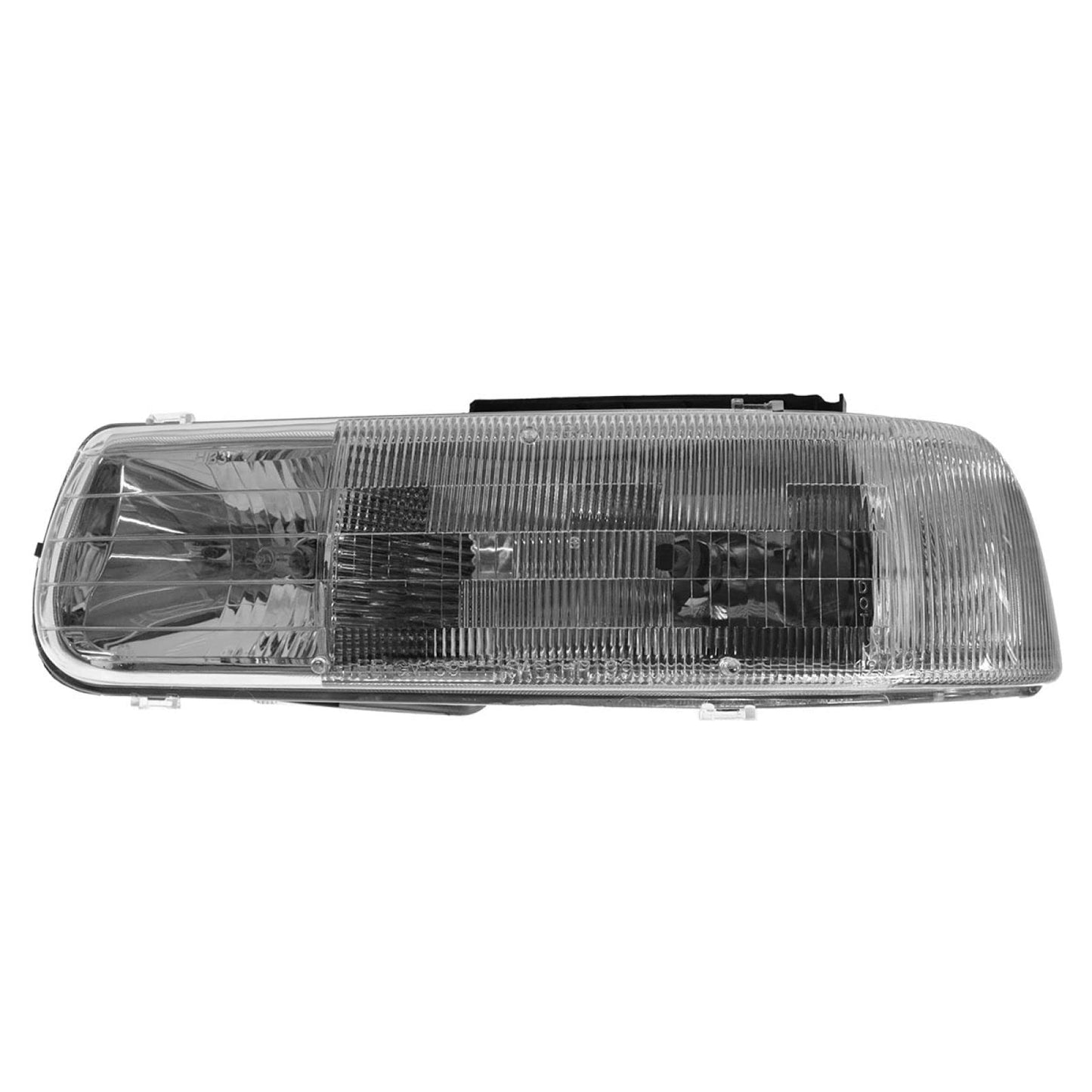 TRQ Headlight & Parking Light Assembly Set for 1999-2006 Chevy Silverado/Suburban/Tahoe, Clear, Model LKA55876