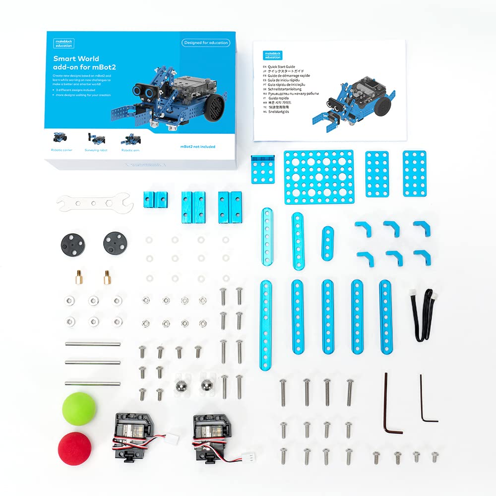 Makeblock Smart World 3-in-1 Add-on Pack for mBot2 Programmable Robot Car Toy