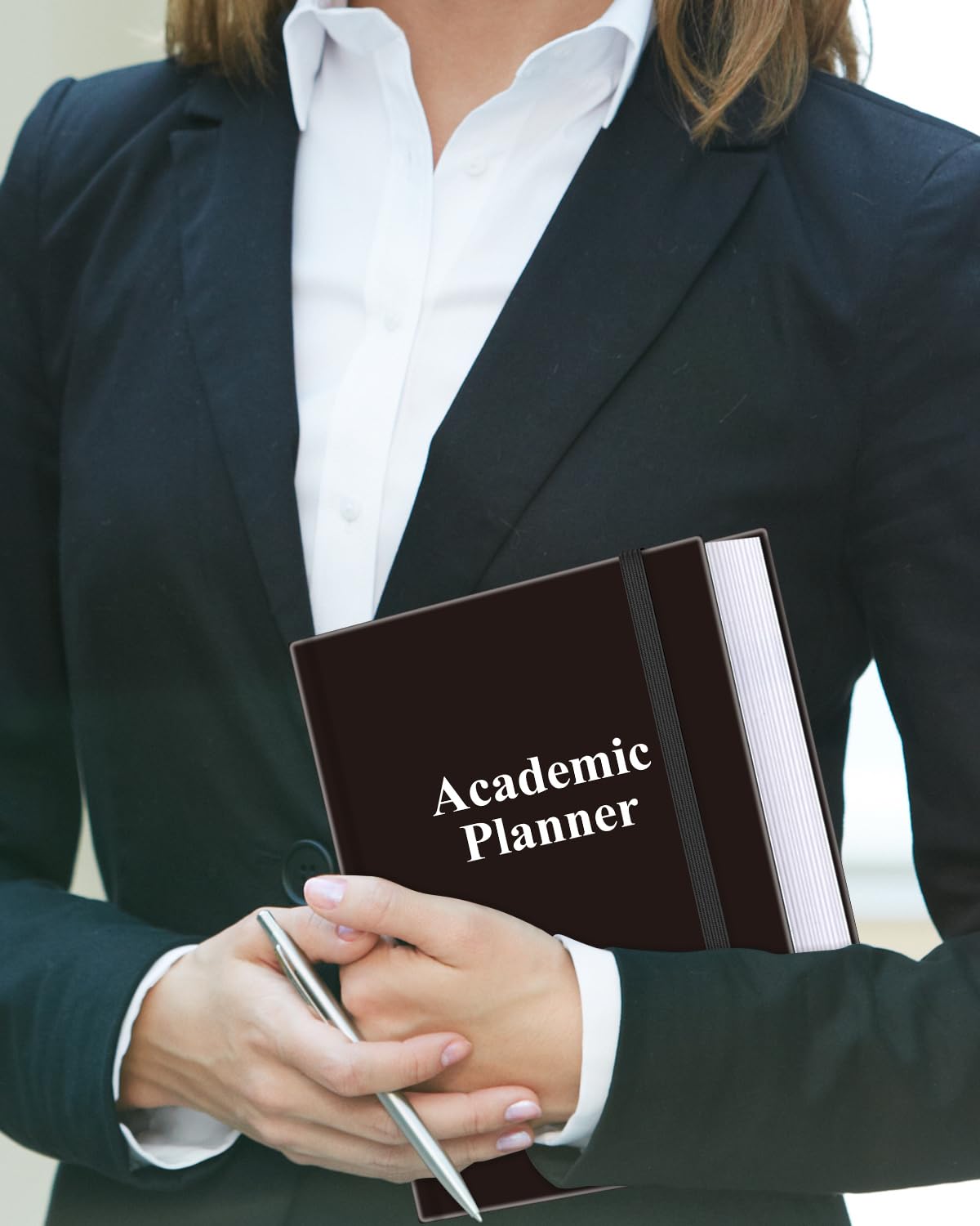 Academic Planner for 2026-2027 or Anytime – 5.8" x 8.5" Undated Weekly Student Planner For Homeschool, High School, College & Nursing Students, 200 Pages, Black