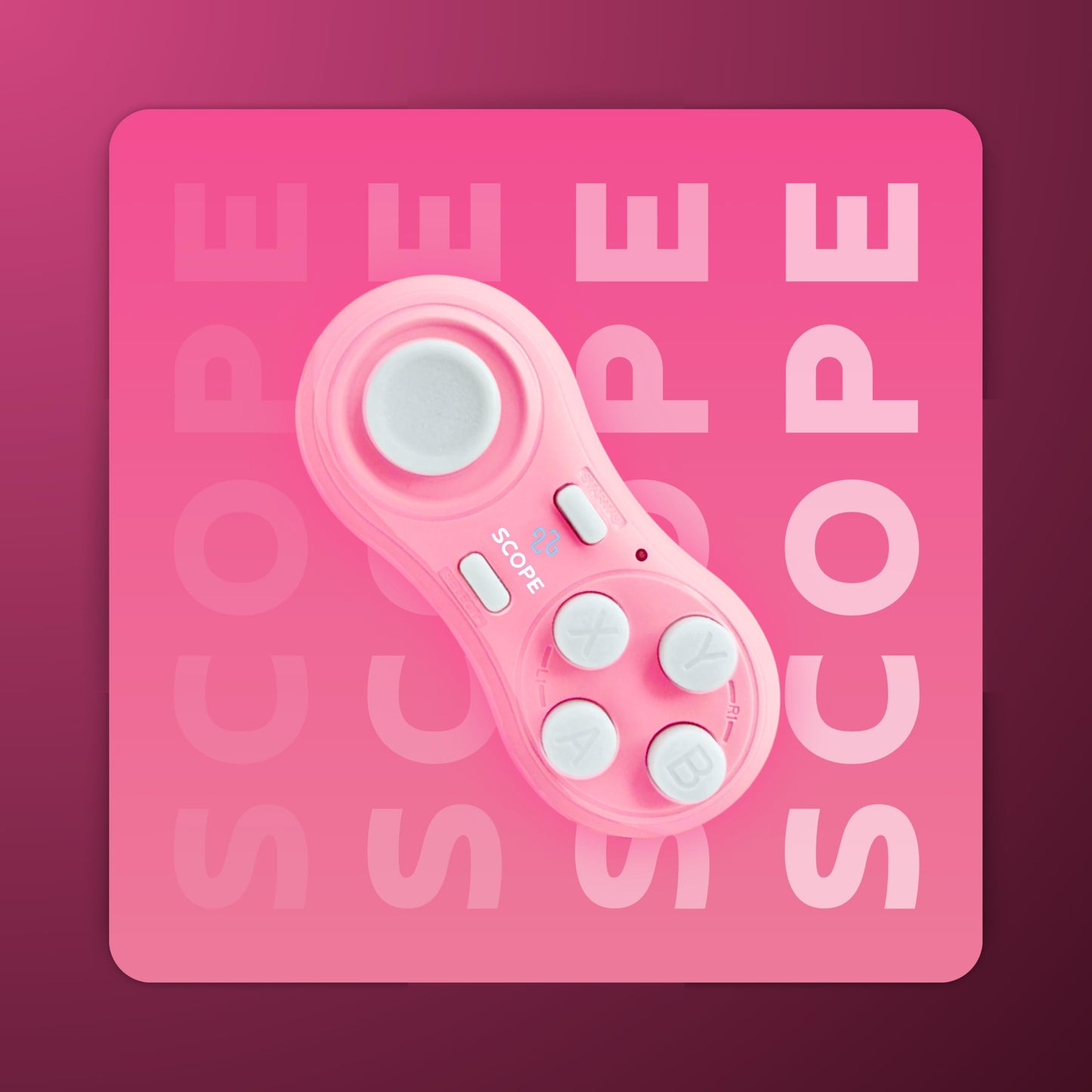 Scope Remote- Remote for Anki. Customizable with Anki Add-on, Compatible with Windows, Mac, iOS, iPad, and Android. Quizlet Compatible, Anki Controller. Pearl Pink, Plus (16-18 Hours Battery)